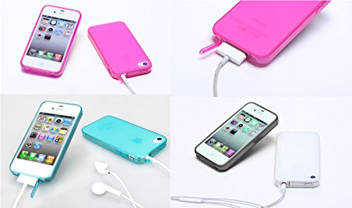 Doupi PerfectFit TPU Custodia per iPhone 4 4S