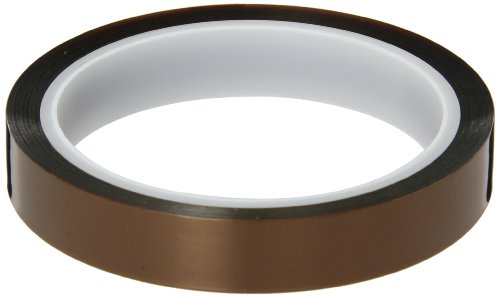 Cinta aislante de poliamida Maxi 815 de 2,5 mm y adhesivo acrílico color ámbar