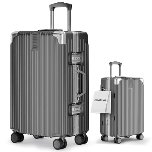 [Seelove] X[cP[X L[P[X @ ABS+PC ϏՌ e ?^ y L[obO S/M/LTCY 360x] ?  luggage suitcase LX^[ TSAbN o ?iMTCYi5