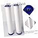 BEBEMOKO 6Pcs Shower Filter Replacement for Showerheads High Efficiency Water Filtration Tool Easy to Install Filtering Accessory for Clean Water
