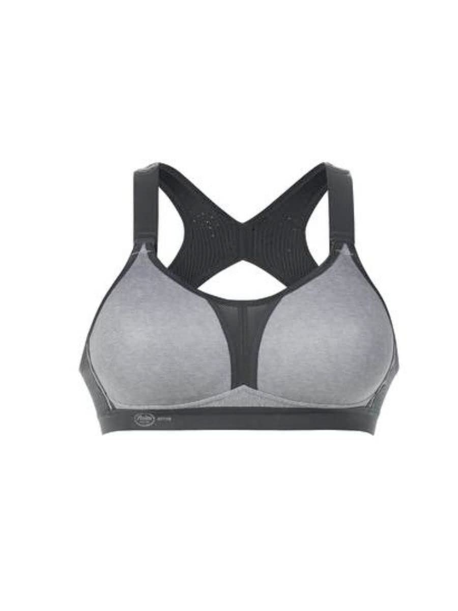 Biustonosz damski Anita Sport-BH X-Back, Szary wrzos, 90E