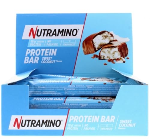 Sweet coconut flavour high protein bar (12x 55g bars) 18g of protein in each bar. On-the-go protein snack. Low sugar protein bar. Increase muscle mass. Great taste, palm oil free. - Image 6