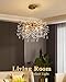 Modern Tree Branch Crystal Chandelier Luxury Gold Crystal Pendant Lighting 18