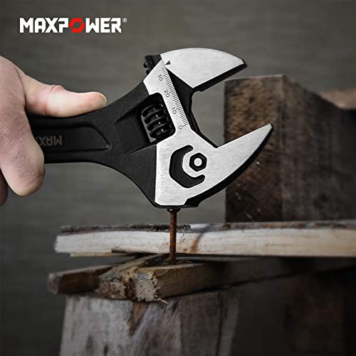 Maxpower Adjustable Wrench 12-Inch And Water Pump Pliers Set 12" 10" 7" #TOP1
