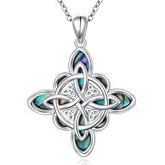 Silver (Abalone Shell) - Witches Knot