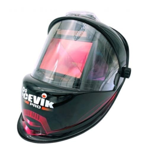 CEVIK PE1000 Masque de soudure automatique panoramique 180° trois cristaux 4 capteurs 1/10000 s