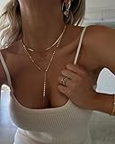 Zoom IMG-1 lariat necklace for women dainty
