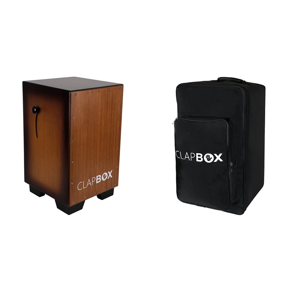 Clapbox Adjustable Snare Cajon CB65- Birch Wood, (H:50 W:30 L:30) - 3 Internal Snares + Clapbox Cajon Bag with Carry Handle and Shoulder Straps Universal Size-picture-30