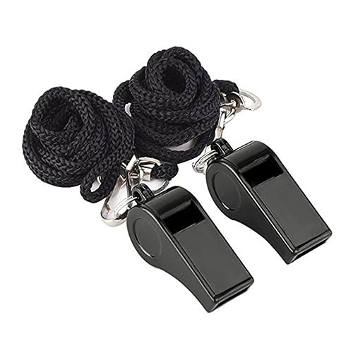Set de silbatos de emergencia metálicos para árbitros y deportes miniatura 4