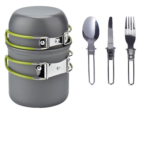 dA~LvpZbgA܂肽ݎXg[ut|[^u1`2lpAsNjbNAEghAMA(Green-Cutlery Set)
