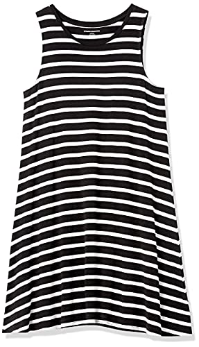 Image of Amazon Essentials Women's Summer Tank Swing Mini Dress (Available in Plus Size)