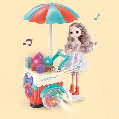 Ice Cream Mini Trolley Series - Luxury Toy Set