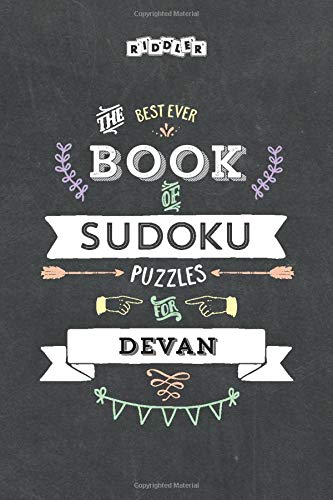 The Best Ever Book of Sudoku Puzzles for Devan