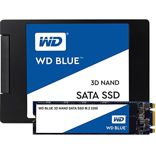 Image of Western Digital WD Blue m.2 SATA SSD, 560MB /s R, 530MB /s W, 5 Y Warranty, 500GB