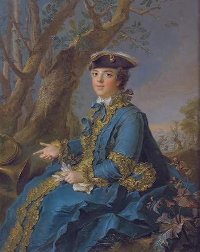 Tableaux Louise Élisabeth de France affiche pour habiller un grand mur de salon