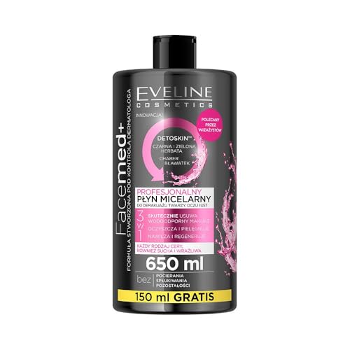 Eveline Cosmetics Liquide Micellaire Professionnel Facemed 650 Ml 650 ml