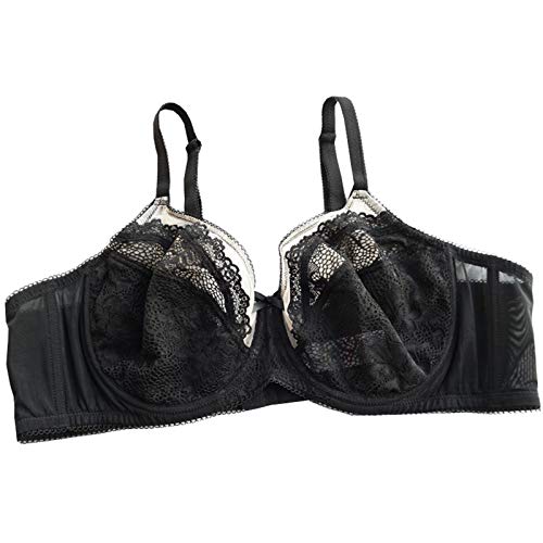 Soutien-gorge minimiseur grande taille en dentelle confortable pour galbe parfait