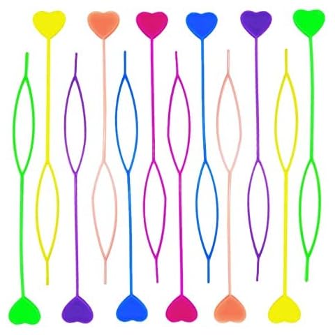 Bartosi 6 Pcs Quick Beader for Loading Beads Ponytail Maker Styling Tool Hair Tool Plastic Hair Accessories for Women and Girs (Multicolor) Cover