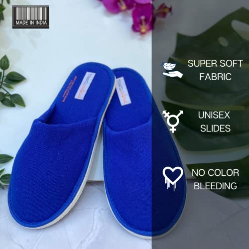 Image of Travelkhushi Soft Bedroom Slippers for Men & Women | Cozy Anti-Skid Indoor Home Footwear | Warm Winter Cushioned Sole | Unisex Gift Slippers