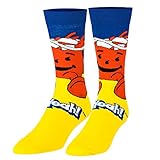 Odd Sox, Kool Aid Man, Fun Dress Socks for Men, Novelty, Gift,