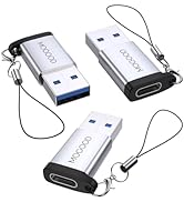 USB C Female to USB A Male Adapter Type C Charger Connector for Apple MagSafe Watch 7/8 to USB Wa...