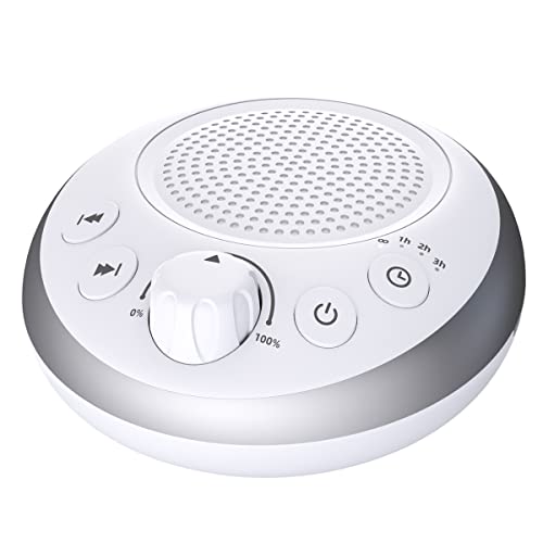 Loud Pink Noise Machine Sleep Machine Nostop 30 Soothing Sounds for Baby Kids Adults Sleep Pinknoise Machine 36-Level Vol Auto-Off Timer Memory Function for Home Travel Office