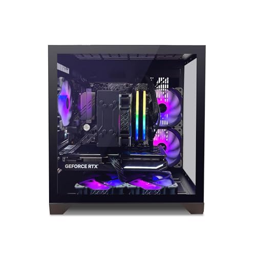 INFOMAX | PC Gamer, Desktop, PC Gaming - Processore AMD Ryzen 7 5700X • NVIDIA RTX 4070 12GB • RAM 32GB • SSD 1TB • SCATOLA ARGB Aquarius • FREEDOS - PC Desktop - Immagine 1