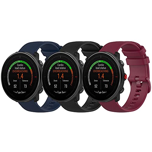 Image of Fit for Polar Ignite /Polar Unite Watch Band Women Men, Sport Silicone Replacement Bands Straps Wristbands Bracelet Accessories Fit for Polar Unite /Polar Ignite Smartwatch