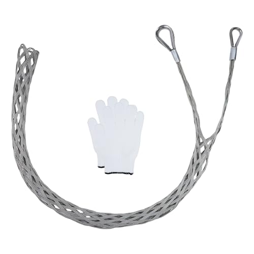 Gaine de câble en acier inoxydable argenté SG-175A finition luxe