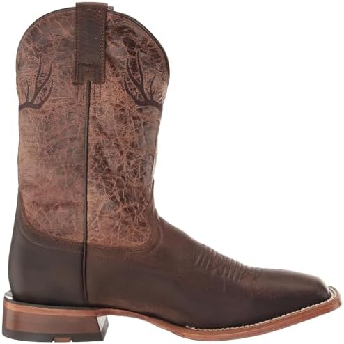 ARIAT Men's Crosshair Western Boot, Dark Whiskey/Antique Brown, 12 Wide | Image 3