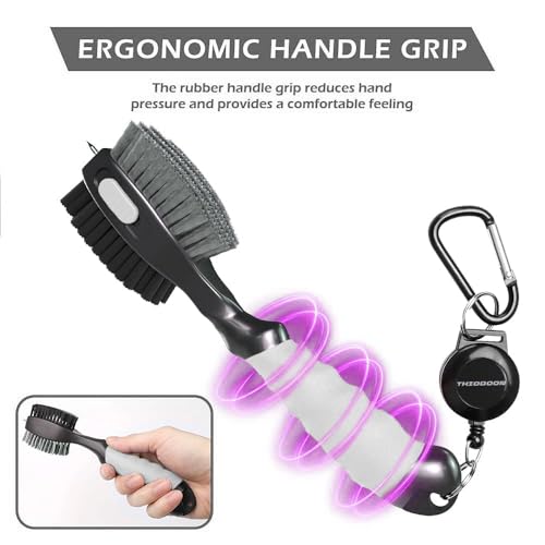 THIODOON 2 Pack Brush with Keychain