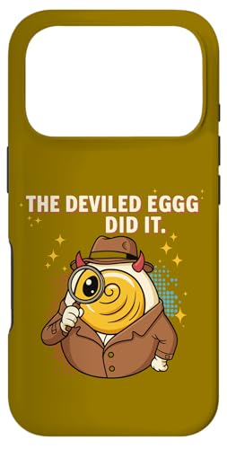 The Deviled Egg Did It Funny Breakfast Thanksgiving Case for