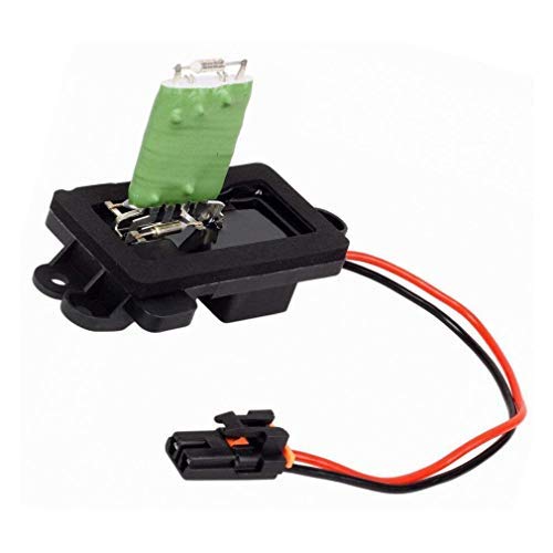 Blower Motor Resistor Complete Kit With Harness Manual AC Controls Compatible with 2003-2006 Chevy Silverado Avalanche Suburban Tahoe,GMC Sierra Yukon Cadillac Escalade 89019088 973-405 22807123 RU126