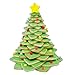 R&M International Star Tree Cookie Cutters to Make 3D Tree, 10-Piece Plastic Set