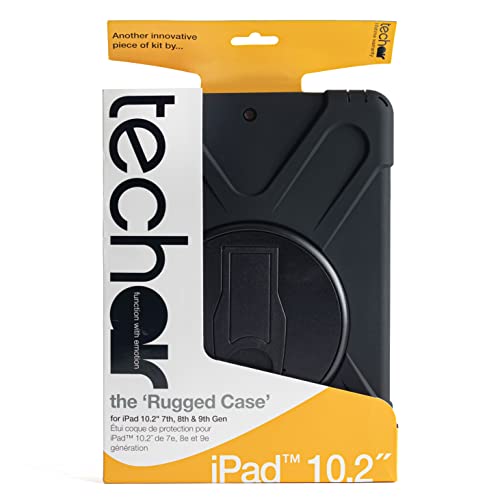 Techair classic pro, Protective case for tablet, rugged, silicone, polycarbonate, black, 10.2" - Image 2