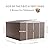 GarveeLife 10x10 Shed for Outdoor Storage, Galvanized Steel Metal Tool Sheds House with Lockable Doors, Lock & Air Vent, Large Utility Sheds for Patio Garden Lawn (Brown)