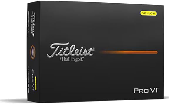 2025 Titleist Pro V1 Pro V1 Yellow 1 Dozen 12 Balls
