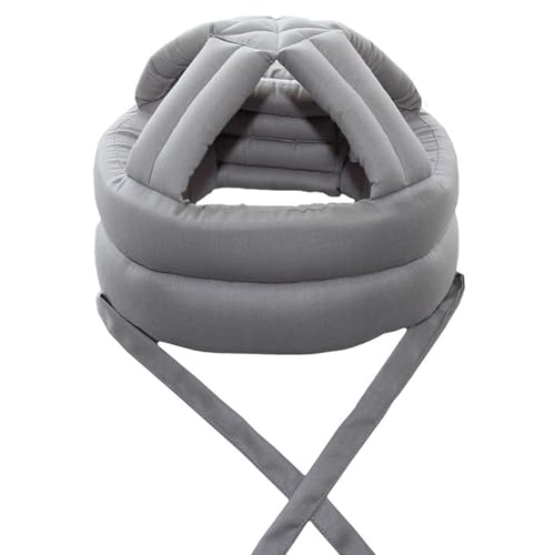 Gorro De Protección para Ancianos, Anticaída Casco De Seguridad Ajustable, Protección De Cabeza De Anciano Transpirable, Gorra De Protección De La Cabeza para Personas Mayores, Protectores Antichoque