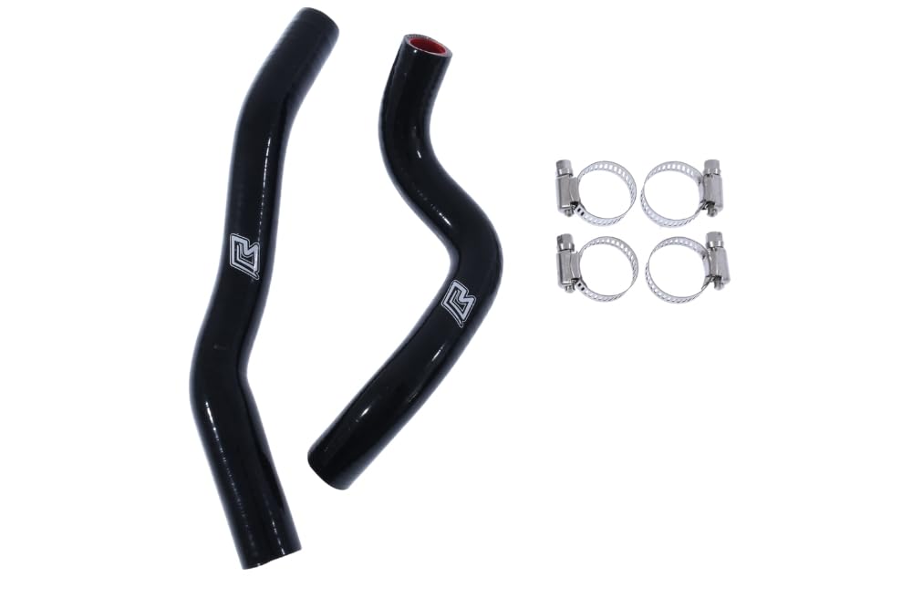 Mangueras de radiador agua para KAWASAKI KFX 450 R 2008-2014 en color negro 4