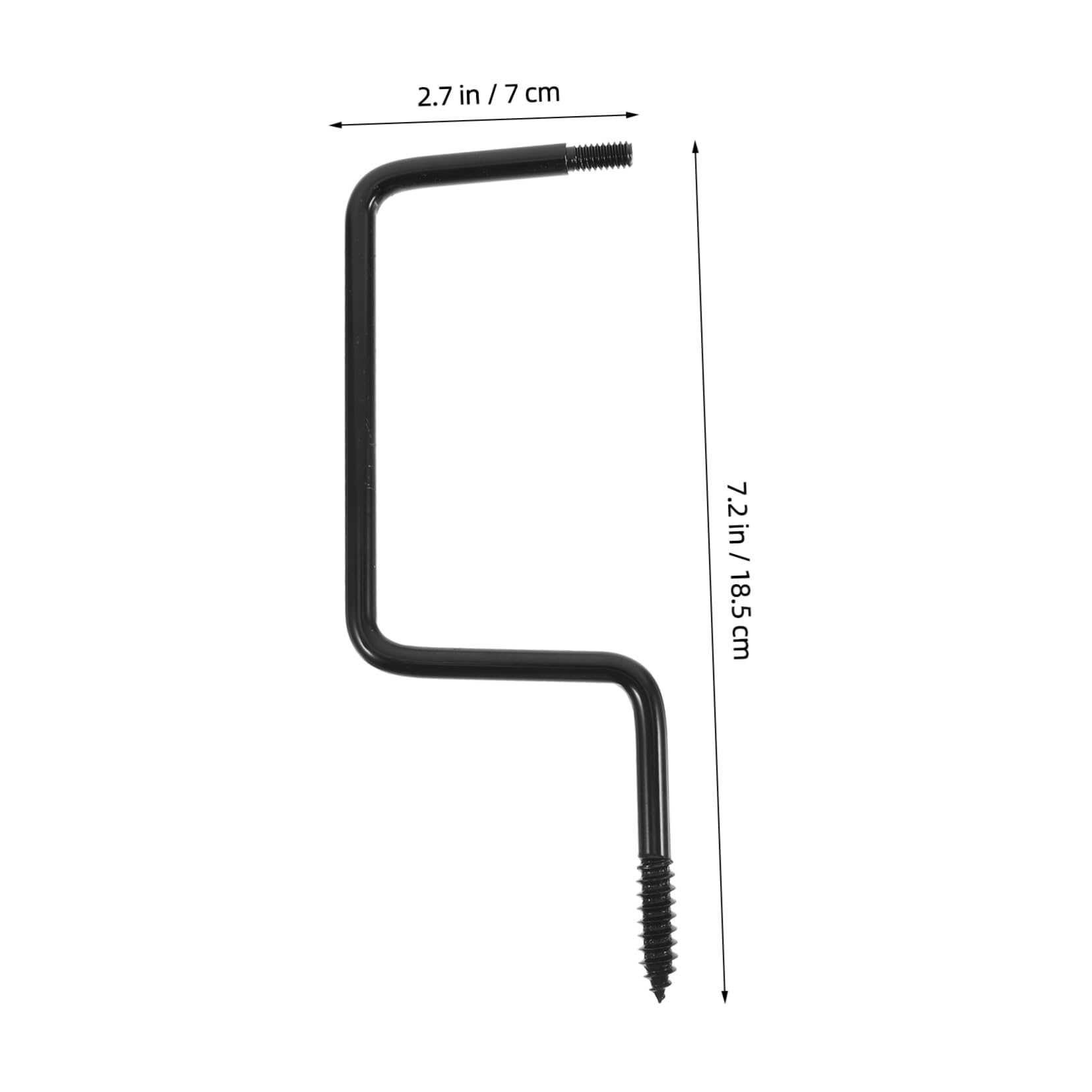 Housoutil Portable Cam Holder Simple Mounting Bracket for Trail Camera 1/4'' Screw Iron Construction