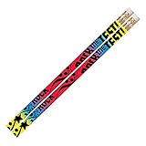 Musgrave Pencil Company Rock The Test Motivational Pencil, Pack of 12,Multi