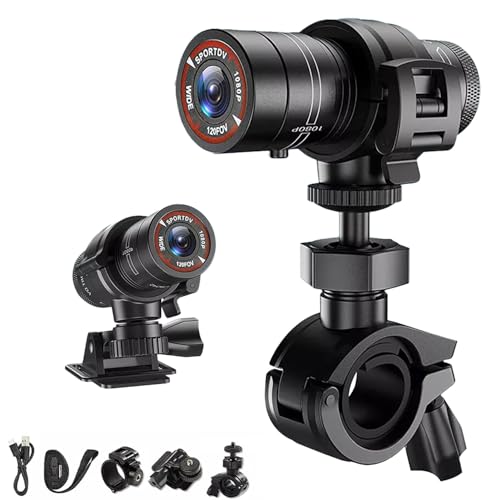 Caméra d'action pour casque de moto vélo 1080p grand angle 120