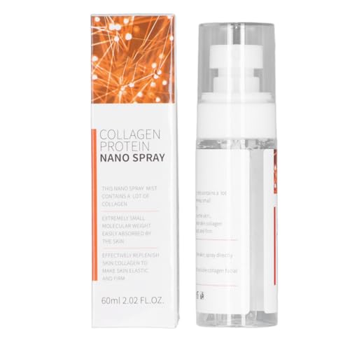 BTSEURY Collagen Face Mist, 60ml Collagen Moisturizing Face Spray, Improve Elasticity Hydrating Moisturizing Spray for Skin Care
