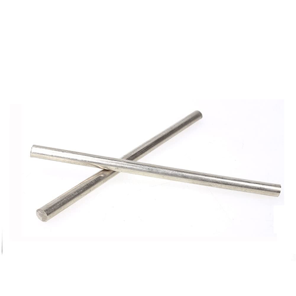 (1) Nichel-Nichel-Rame Rod, utilizzato per i materiali fatti a mano fai da te. Diametro: 15mm Lunghezza: 100mm