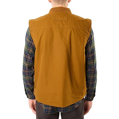 Smith's Workwear Men's Sherpa-Lined Duck Vest3