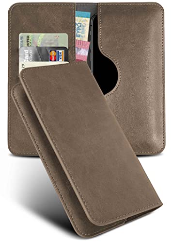 Funda para Xiaomi Redmi 10 con ranura tarjetas carcasa cuero vegano