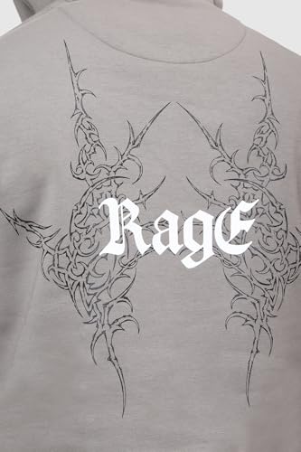 Image of FUAARK Mens Rage Oversized Fit Cotton Hoodie