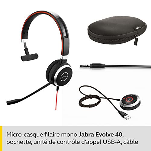 Jabra Evolve 40 UC Mono - vue 5