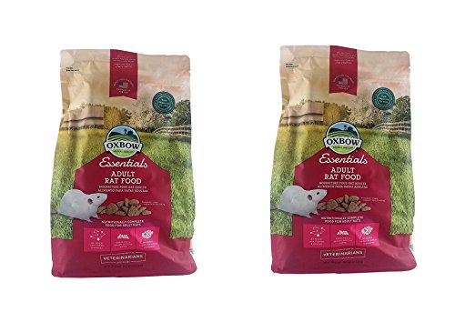 Oxbow Essentials - Adult Rat Food 6 Pound (2 x 3 Pound Bags)