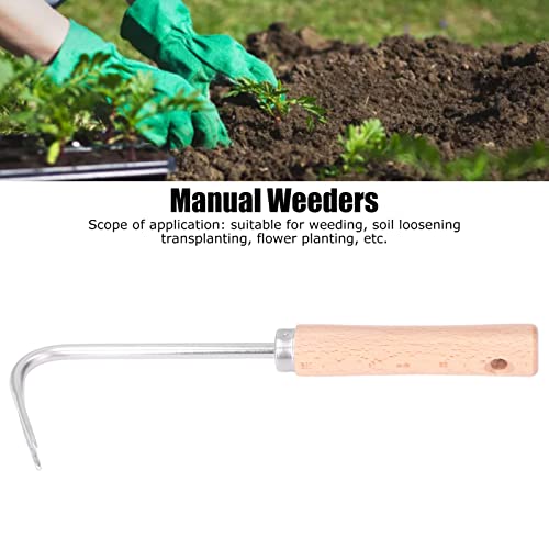 Utensilio de jardinería Gancho para raíces Bonsai acero inoxidable 2 pzas miniatura 6